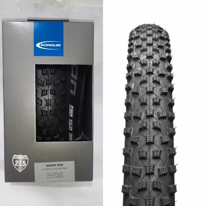 Best seller ban mtb 27.5 x 2.25 schwalbe rocket ron etrto 54-684 27.5x2.25 tubeles Terlaris