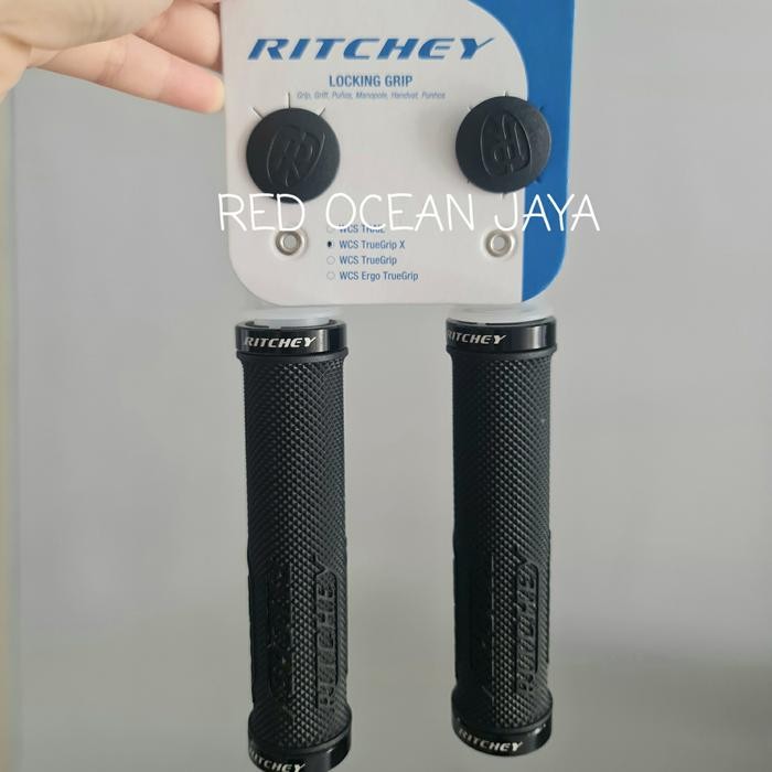 Best seller ritchey locking grip sepeda wcs truegrip x handgrip hand grip Terlaris