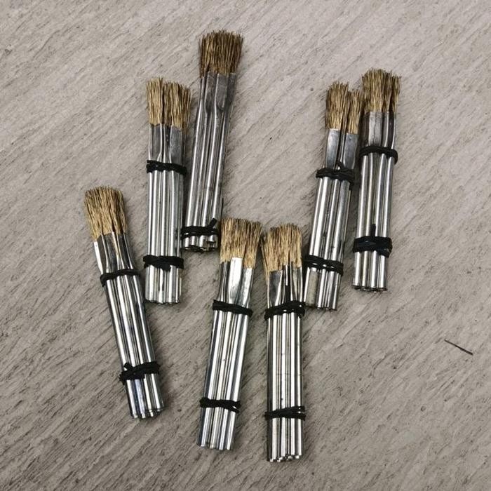 30PCS-SIKAT KAWAT sikat kawat kecil 16cm sikat stik besi sikat motor sikat kuningan SIKAT STIK KECIL