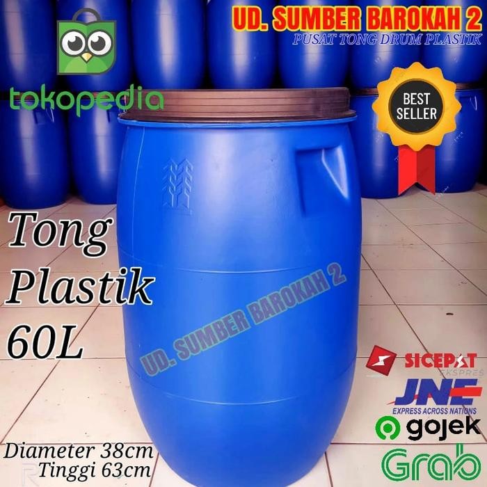 drum/tong sampah plastik *