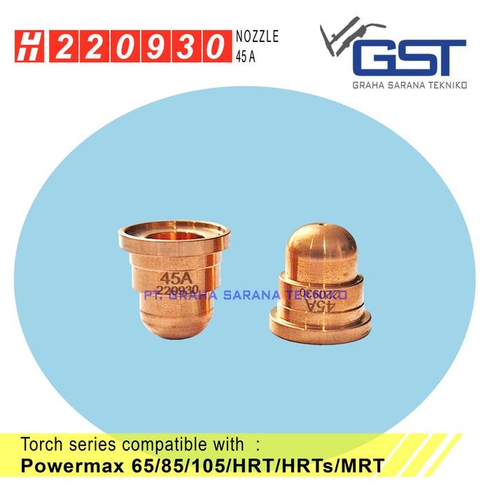 Plasma Cutting Nozzle Hyperthrtm 220930 Plasma Cutting Sparepart