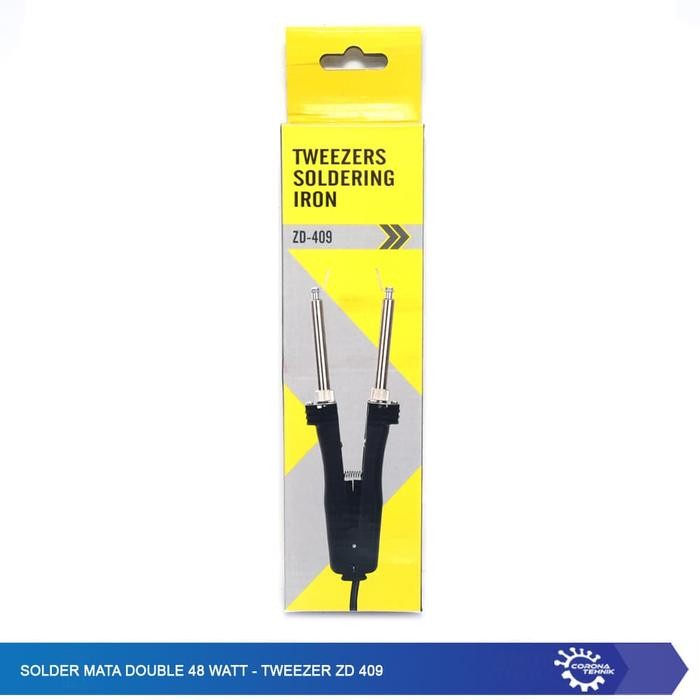 Solder Mata Double 48 Watt Tweezer Zd 409