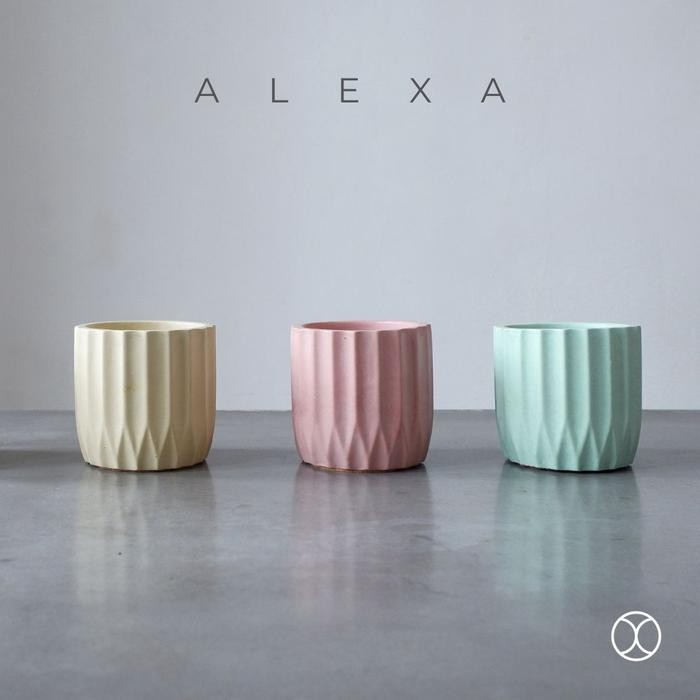 

Kenko Stationary - Concreate Desk Organizer Alexa 8 Cm / Stationery Organizer / Holder