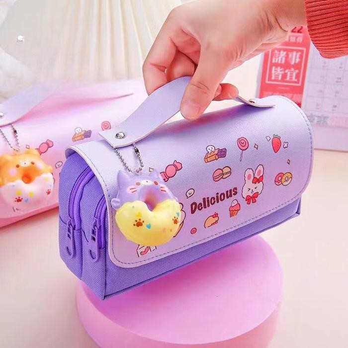 

Deli Stationary - Tempat Pensil Anak Laki Perempuan Pencil Case Kotak Pensil Aestetik