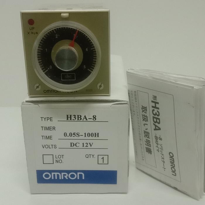 Sale Omron Timer H3Ba-8 12V Dc