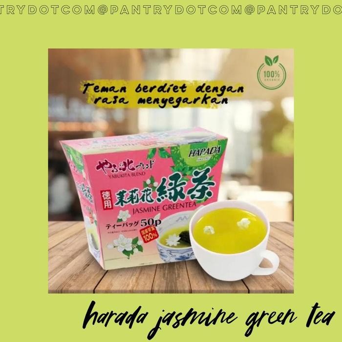 

Harada Jasmine Green Tea Teh Hijau Celup Jepang Pasti Ori