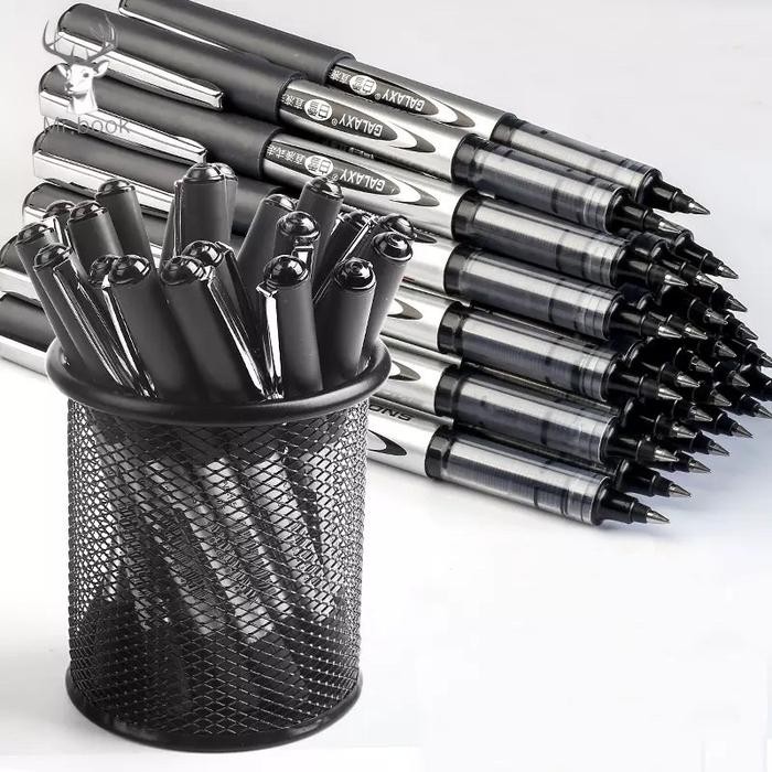 

Deli Stationary - Tempat Alat Tulis Meja Kantor Holder Pulpen Pensil Bahan Besi Bulat