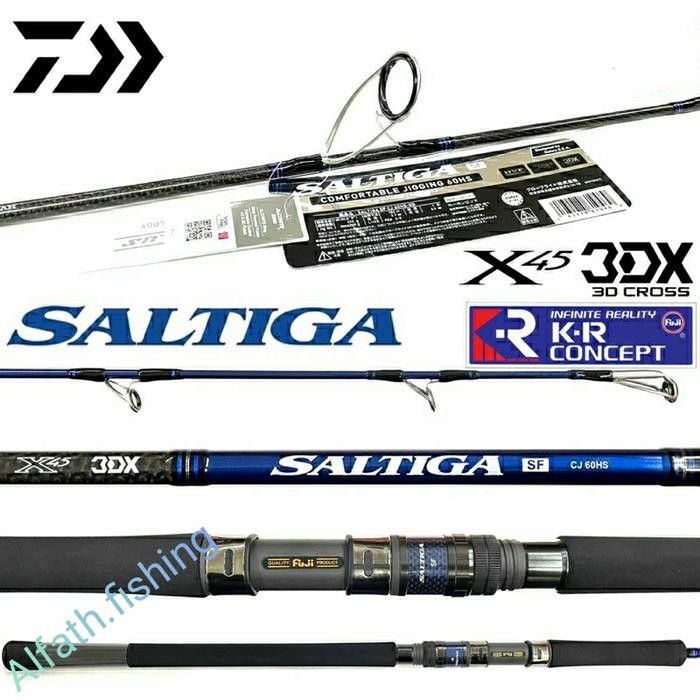 joran jigging Daiwa Saltiga SF CJ 61MHS 60HS