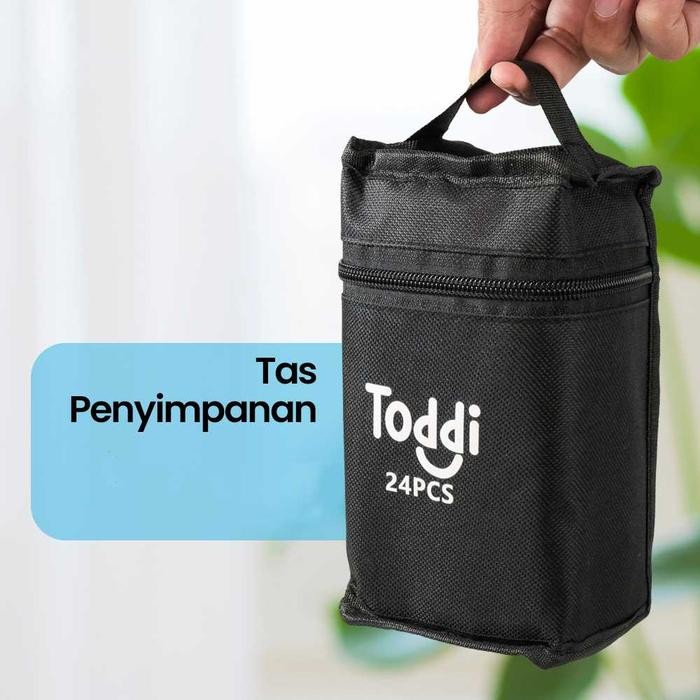 

Touch Toddi 12/24/36/40/48/60/80/120 Spidol Dua Sisi Warna Alat Mewarnai Anak 1 Set General Marker