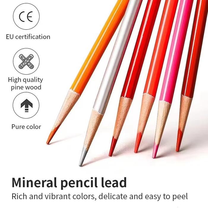 

Pensil Warna 48/72/120 Warna Profesional Pensil Minyak Pensil Gambar Aircolor Pasti Ori