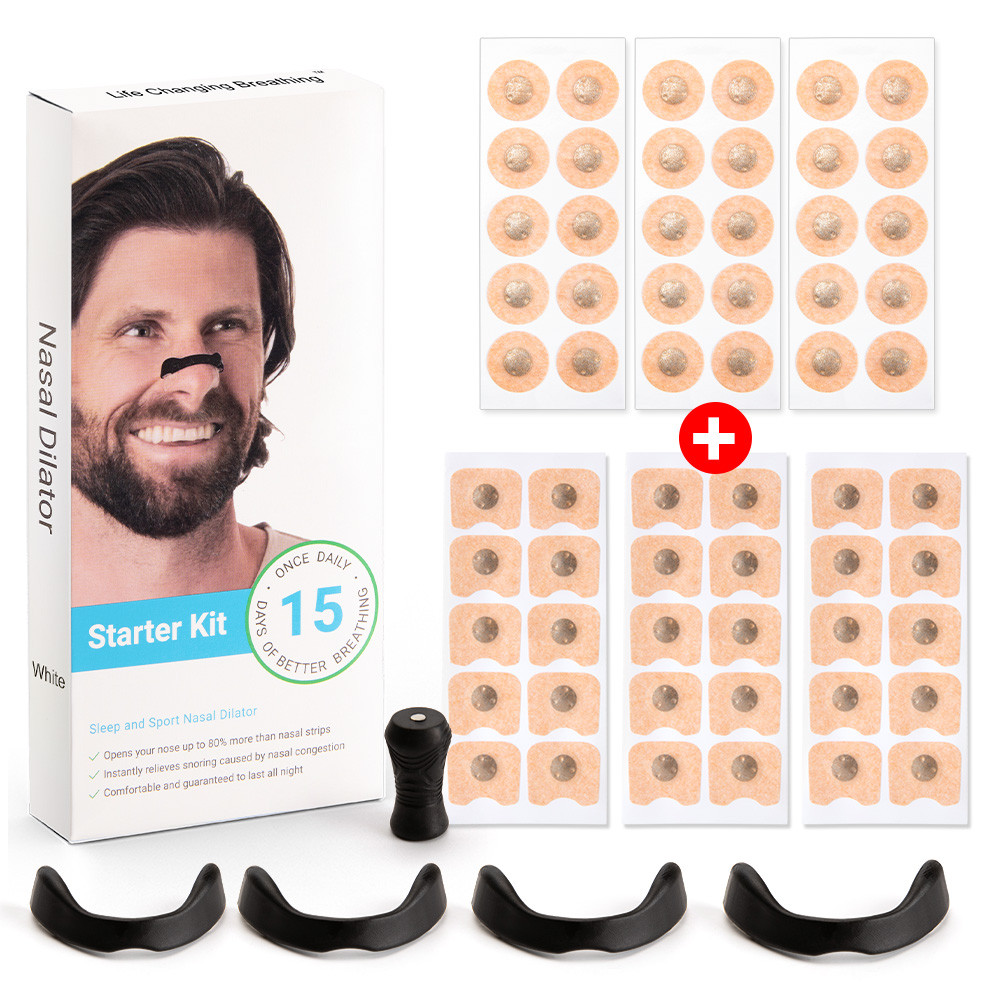 Sport Nasal Dilator Sleep Nose Breathing Anti-Snoring Magnetic Nasal Strips Nasal Strips Breathing