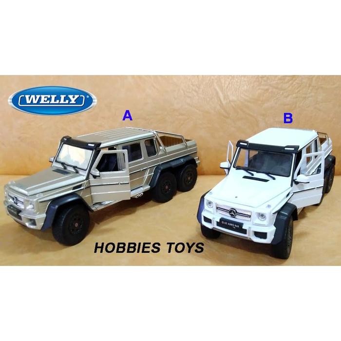 Diecast Welly 1:24 Mercedes Benz G63 AMG 6x6