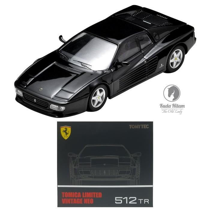 Tomica Limited Vintage Neo TLV-Neo Ferrari 512TR Black 512 TR