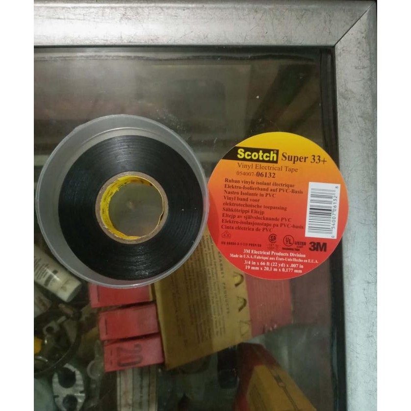 ISOLASI SCOTCH SUPER 33+ VYNIL ELECTRICAL TAPE