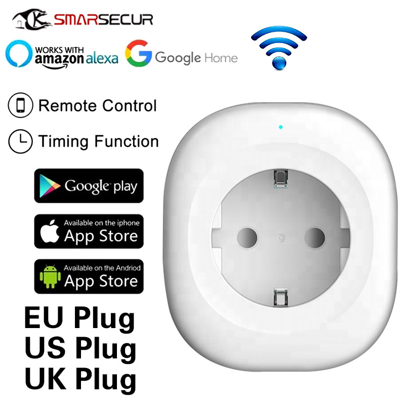 Home Automation EU Smart Socket For Home Security System
