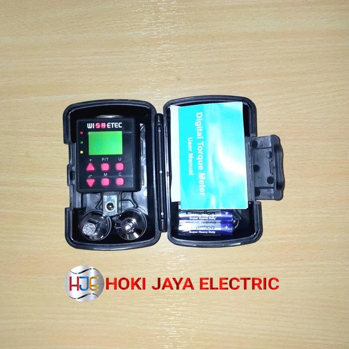 Ready Stock Kunci Torsi Momen Digital Torque Adapter Wisretec 340 Nm