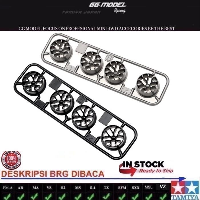 TAMIYA LOW PROFILES WHEEL SET Y SPOKE / PELEK Y SPOKE (MEDIUM)