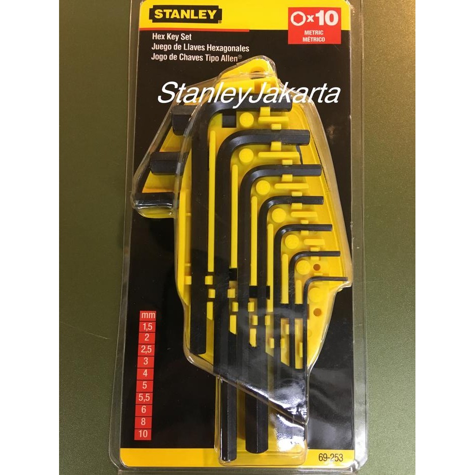 Diskon Stanley Kunci L Set Mm / 69-253