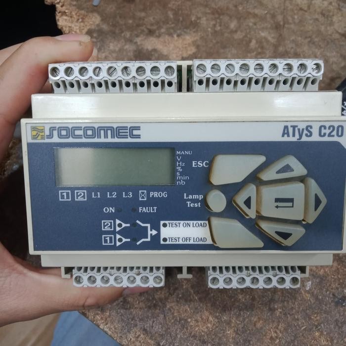 CONTROLLER SOCOMEX-CONTROL RELAYS SOCOMEC ATyS C20/SOCOMEC ATys C20