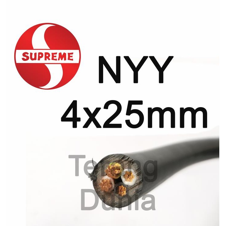 Kabel Tufur 4x25mm Kabel Supreme NYY 4x25mm Kabel NYY 4x25mm Supreme