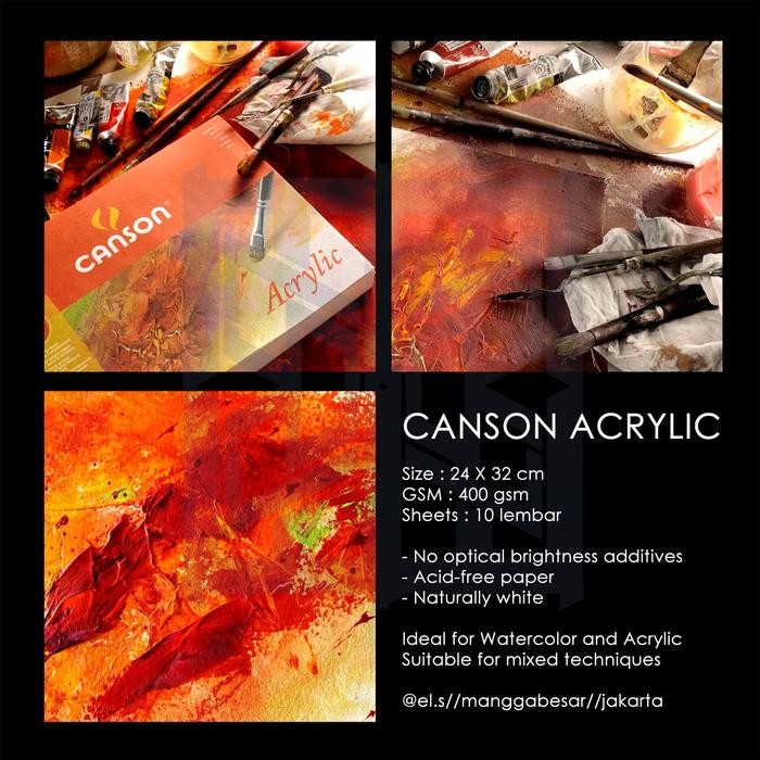 

Canson Acrylic 24 x 32 400 gsm