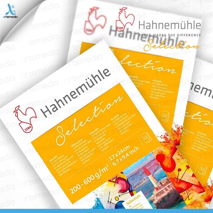 

Kertas Cat Air Hahnemuhle Selection 17x24cm Watercolor Paper Block