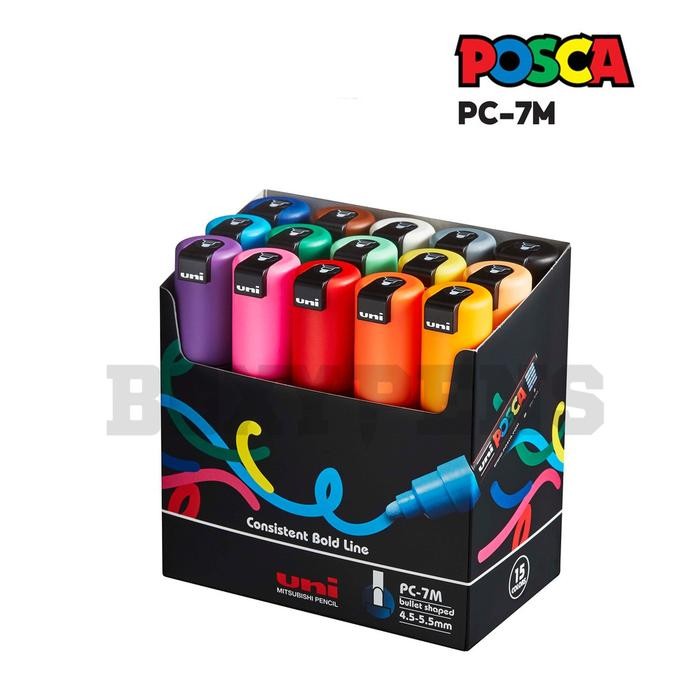 

Uni Posca Paint Marker PC-7M - Broad Bullet Point