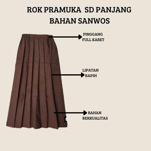 (Allthebest) ROK PRAMUKA SEKOLAH SD SANWOS (BAHAN LICIN)
