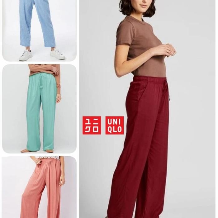 ORIGINAL CELANA PANJANG UNIQLO WANITA ORIGINAL READY STOCK