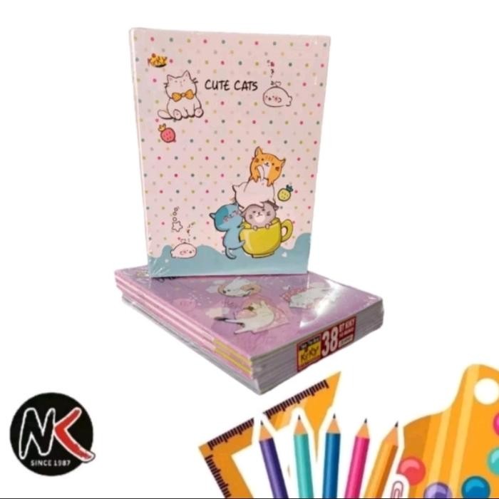 

TUMI Buku Tulis Kiky Isi 38 Lembar (1 Pak)