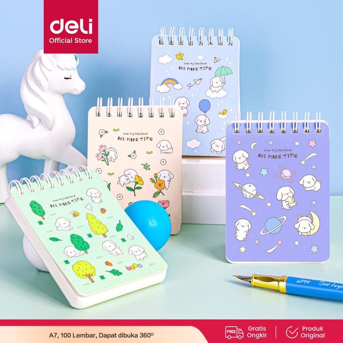

TUMI Deli Spiral Notebook / Buku Catatan Spiral Mini 100 Lembar L98100