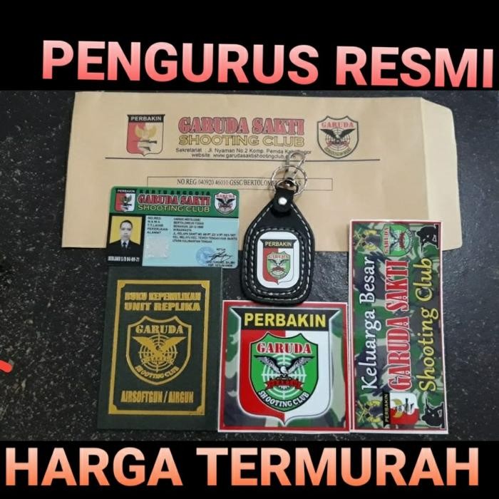 

PAKETLENGKAP KTA&SKK GSSC GARUDA SAKTI SHOOTING CLUB