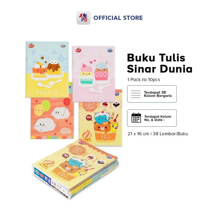 

TUMI (Pack) Buku Tulis - Sidu Sinar Dunia 38 Lembar