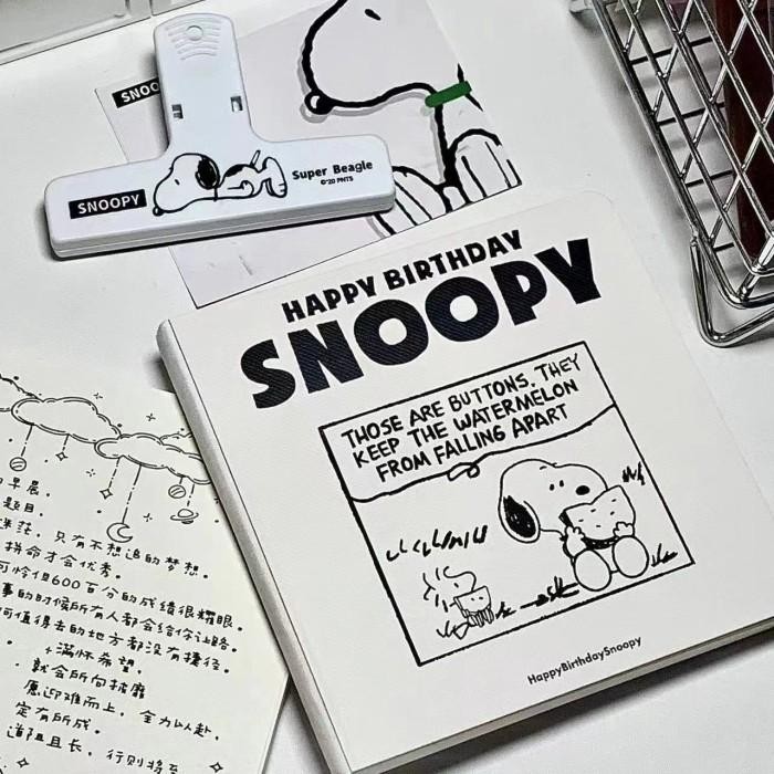 

TUMI Buku Tulis Aesthetic Snoopy Edition Planner Journal Notebook Agenda