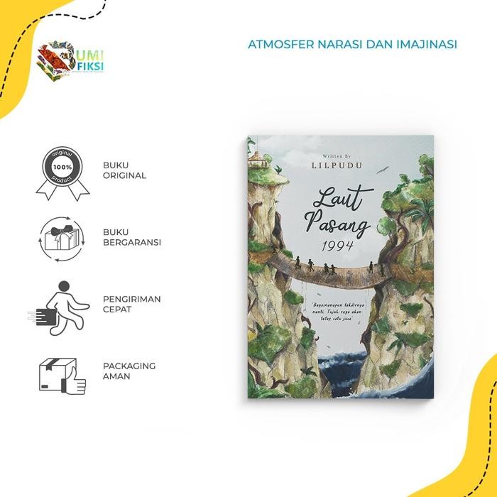 

Buku Novel Laut Pasang 1994 x Tono 7 Bersaudara - Akad - Bumi Fiksi