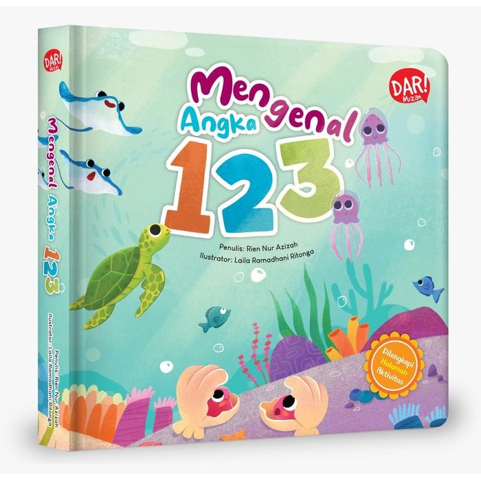 

[Mizan] Buku Mengenal Angka 123 (Boardbook) Dar! Mizan