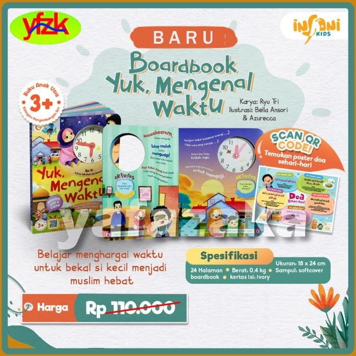 

Boardbook Interaktif Yuk Mengenal Waktu