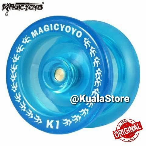 Magic Yoyo Pro Original Concave Bearing K1 Clear Blue Blazing Teens