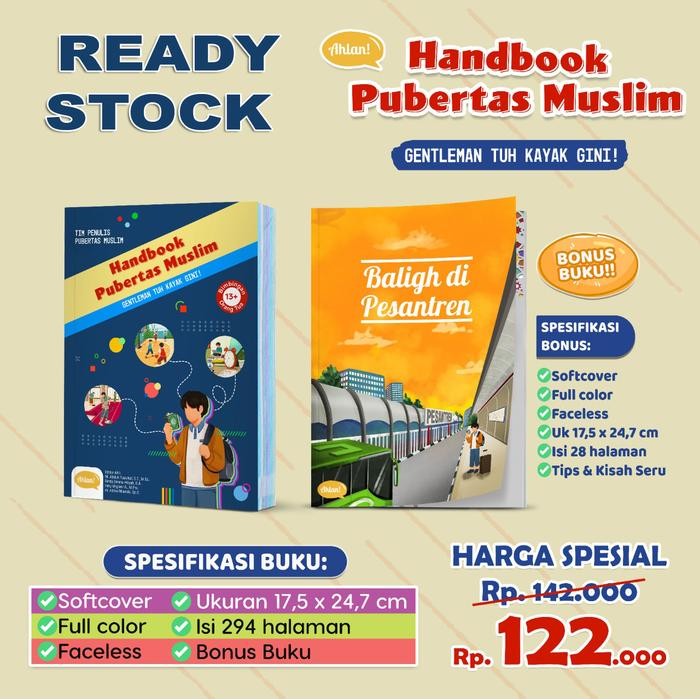

Handbook Pubertas Remaja Muslim + Bonus 1 Buku
