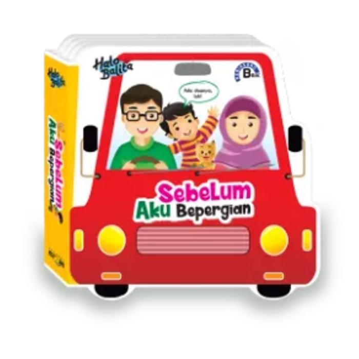 

[Mizan] Buku Halo Balita Kebiasaan Baik Sebelum Aku Bepergian Boardbook