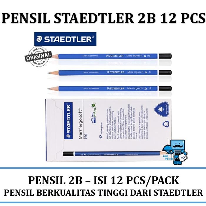 

I77W Pensil Steadler 2B 12Pcs