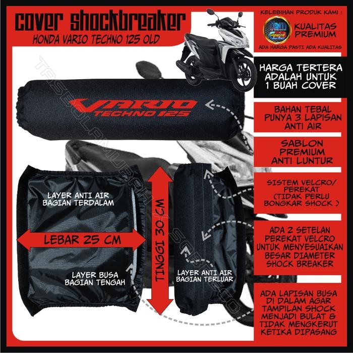 ID'' SARUNG PELINDUNG COVER SOKBREKER SHOCK BREAKER BELAKANG MOTO VARIO 125
