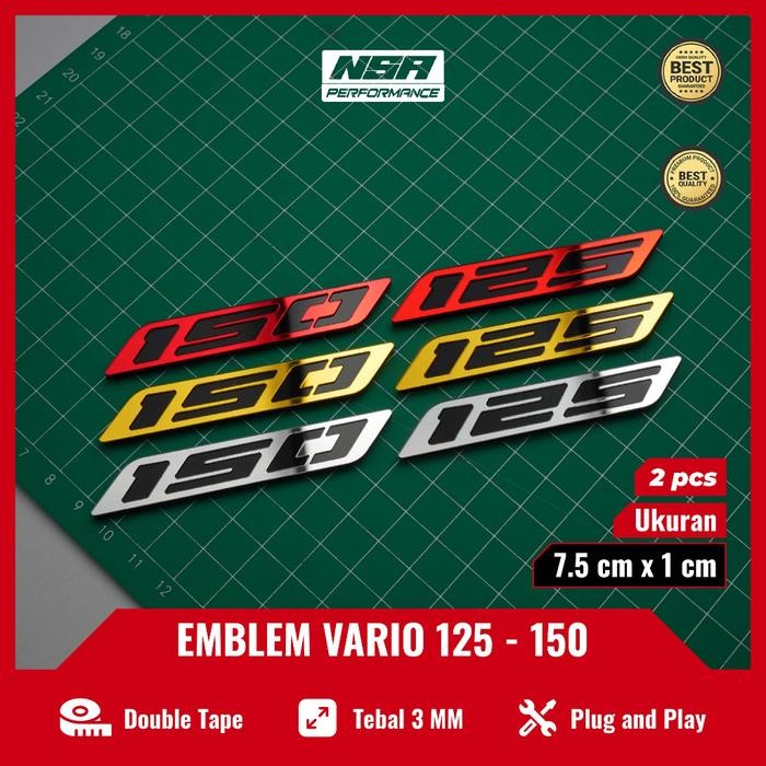 ID'' EMBLEM 125 150 VARIO PCX ADV LOGO STICKER TIMBUL 125 150 EMBLEM CC