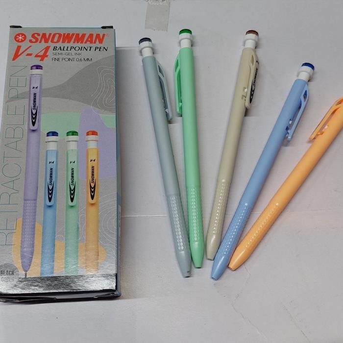 

X689 Snowman V4 Semi Gel Pen