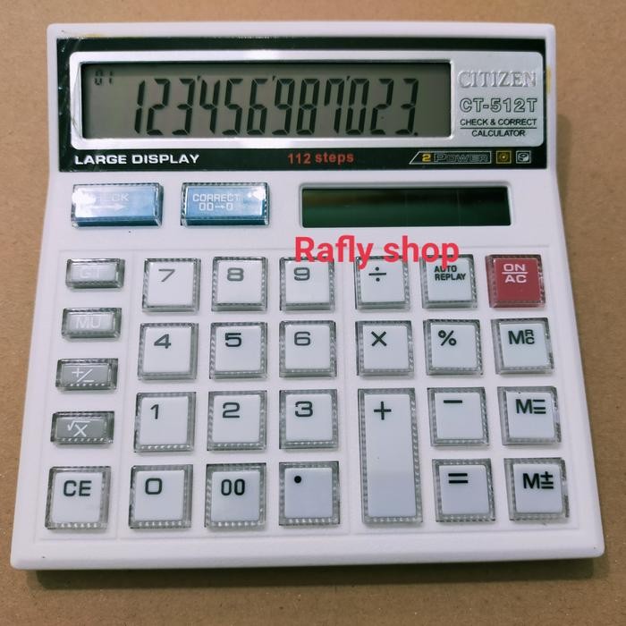 

X689 Kalkulator Citizen Ct 512T