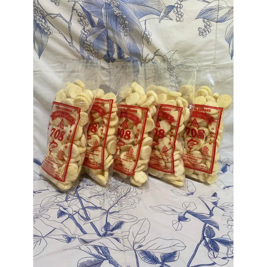 

Sale!! "Promo Khusus Live" Kemplang Mini Super 5 Bungkus Harga Spesial @200 Gram