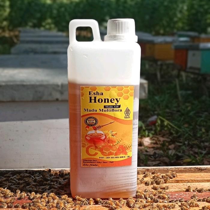 

MADU MULTIFLORA SUPER 1KG RAW HONEY madu metah madu asli murni Manis madu
