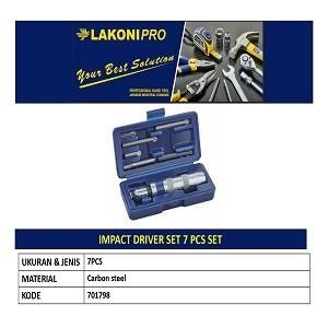 Termurah Obeng Ketok Set 701798 Lakoni Pro / Impact Driver Set Lakonipro
