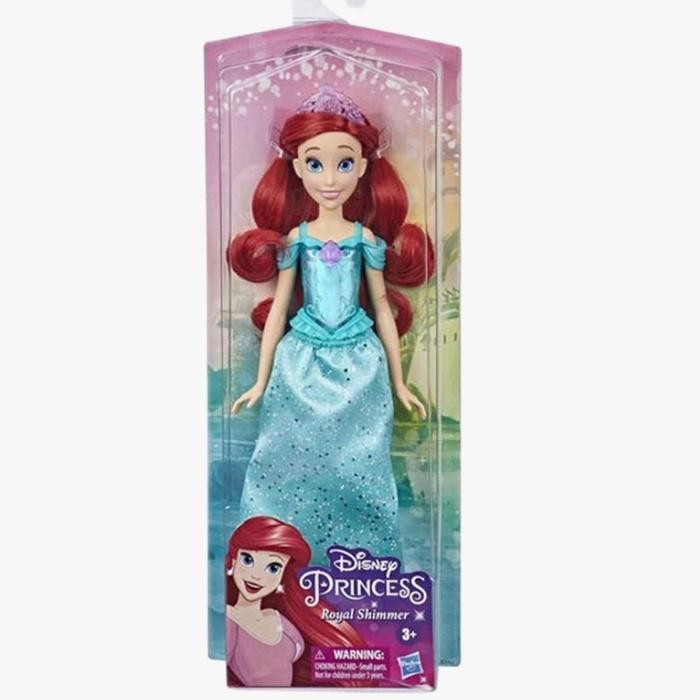 Boneka Barbie Disney Princess Royal Shimmer Ariel Mermaid Original