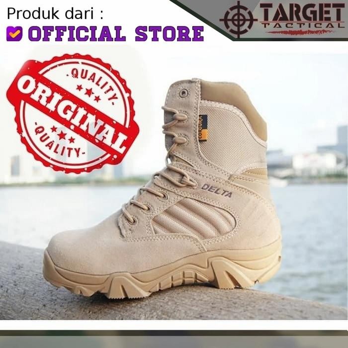 Sepatu Tactical Delta Original Import YKK Zipper Sepatu PDL TNI POLRI